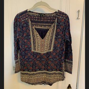 Lucky Brand Patterned Top